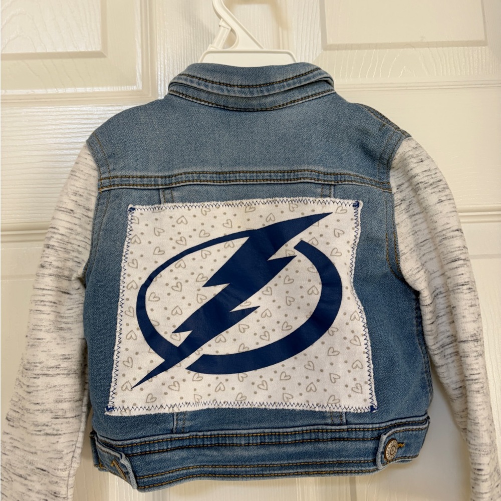 Kids TAMPA BAY LIGHTNING Denim Jacket